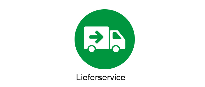 Lieferwagen Icon zum Thema Lieferservice
