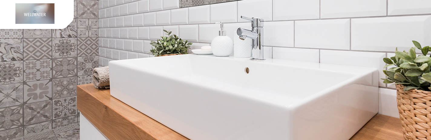 Modernes Waschbecken der Marke WELLWATER