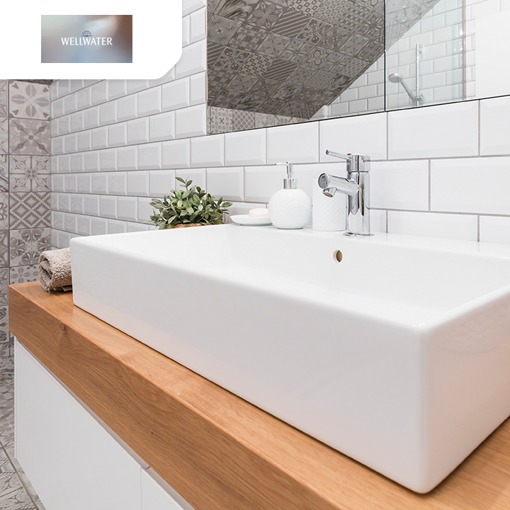 Modernes Waschbecken der Marke WELLWATER